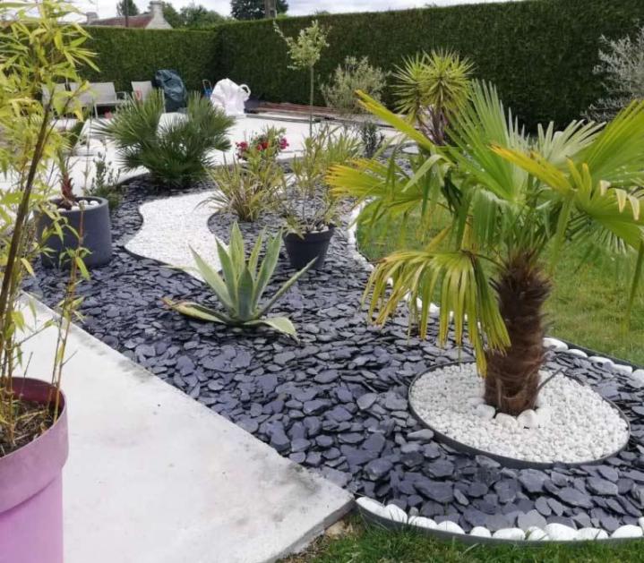 Magasin de cailloux décoratifs extérieurs Falaise